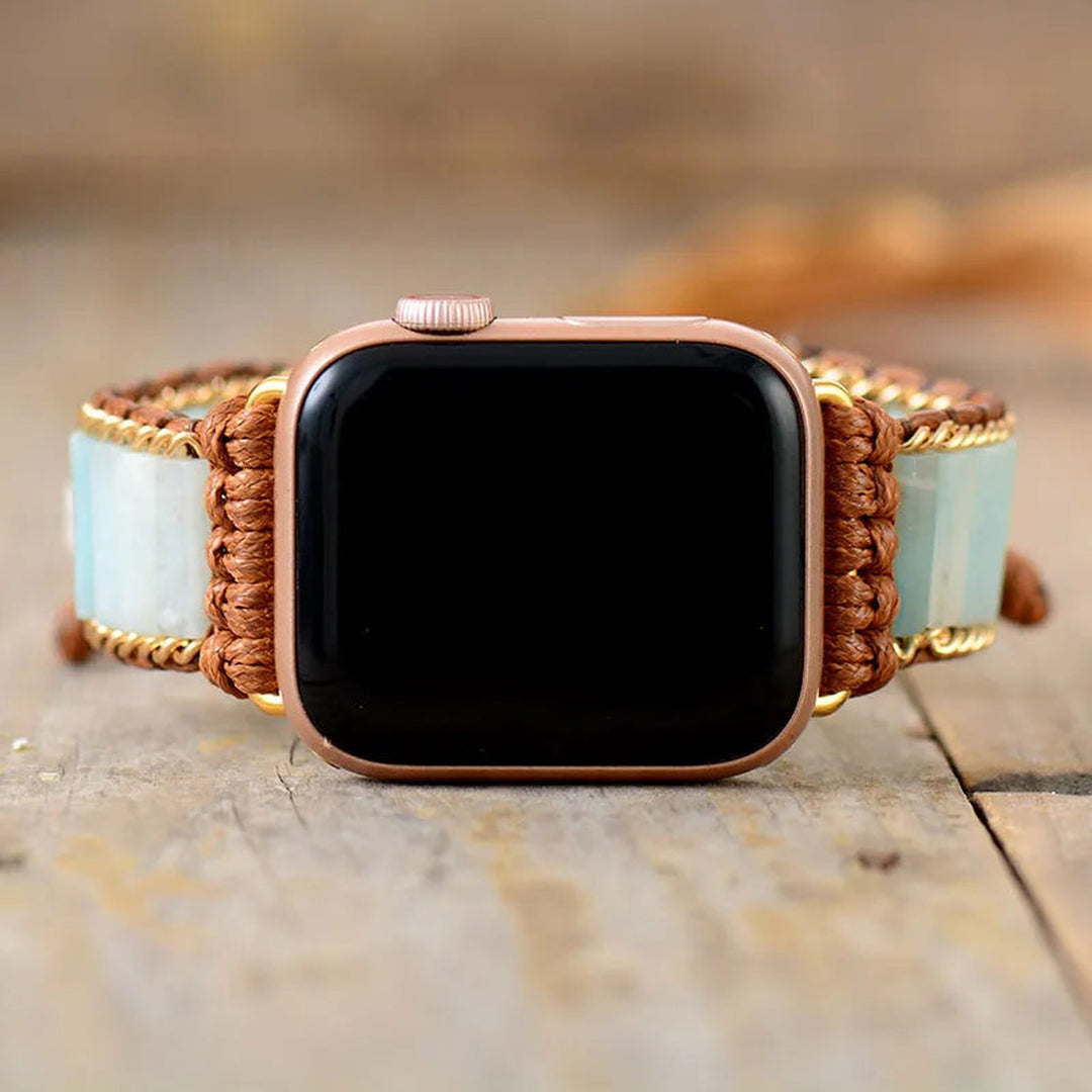 Amazonite Apple Watch Strap - DKLOR -  -  