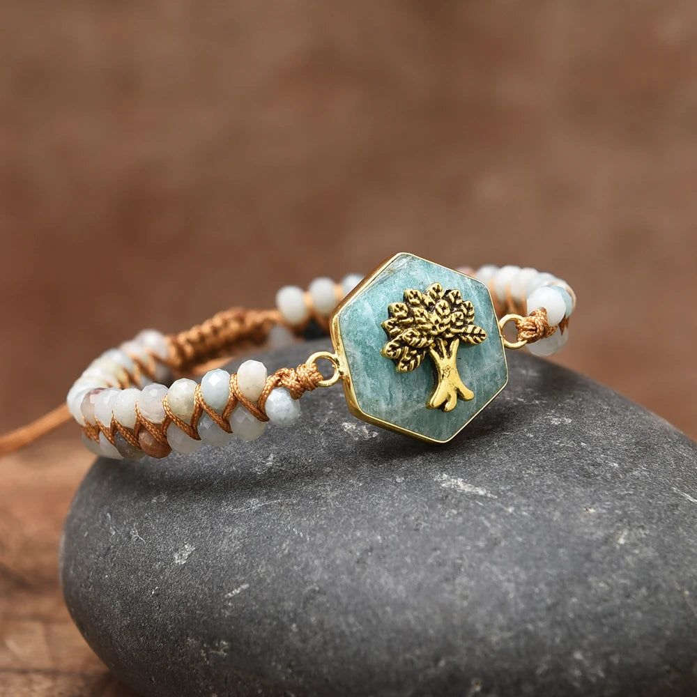 Amazonite Tree of Life - DKLOR -  -  