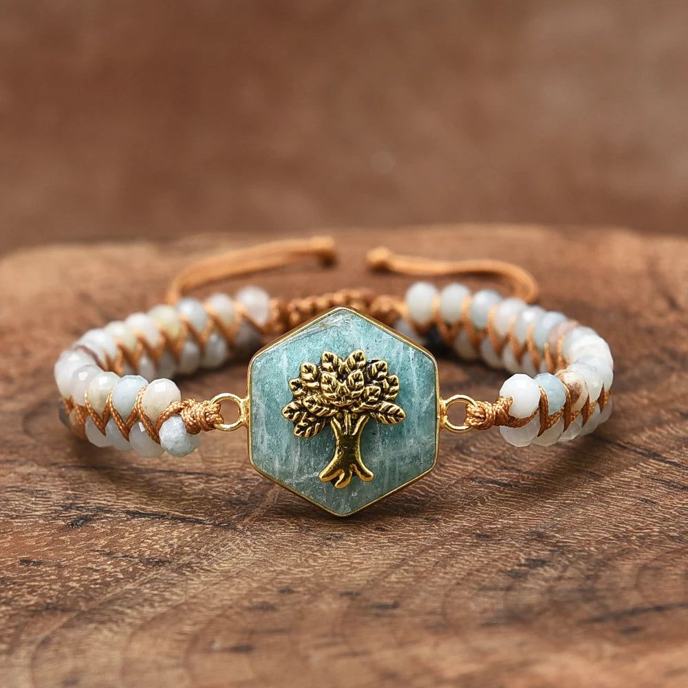 Amazonite Tree of Life - DKLOR -  -  