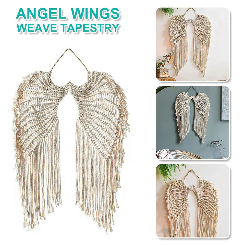 Angel Wings Tapestry Macramé - DKLOR -  -  