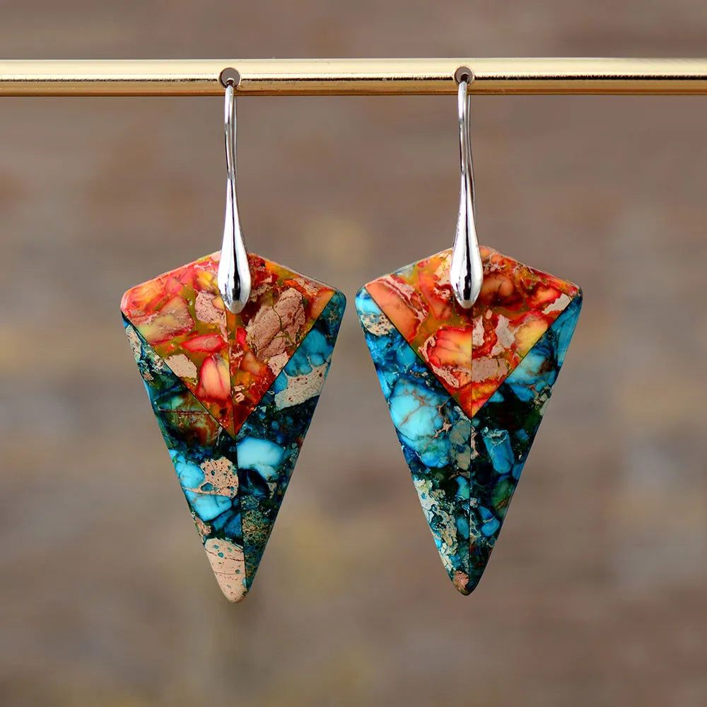 Arrowhead  Dangle Earrings Collection - DKLOR -  -  