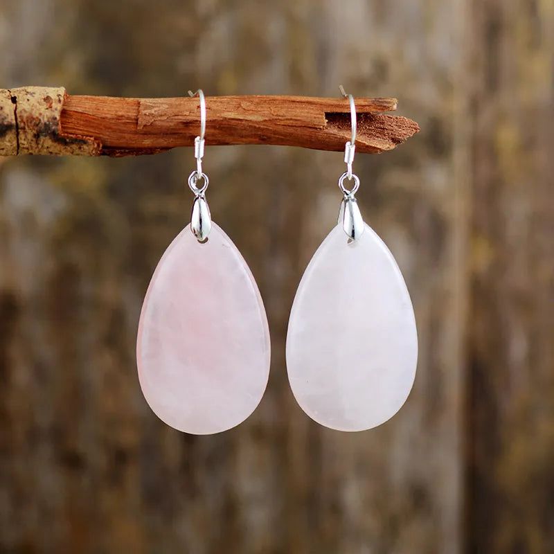 Aventurine Teardrop Earrings Collection - DKLOR -  -  