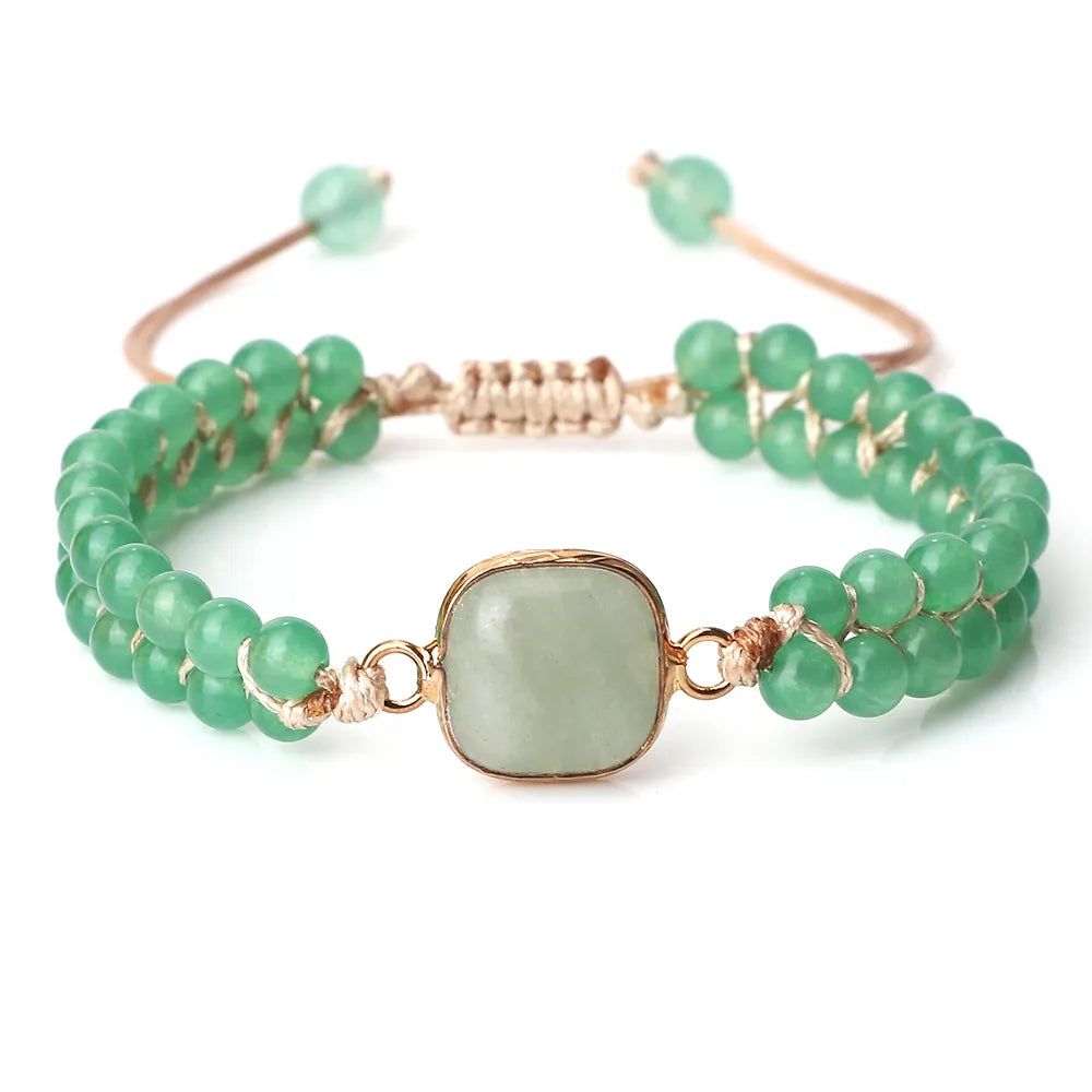 Beads Bracelet Handmade Chalcedony Collection - DKLOR -  -  