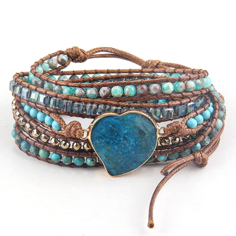 Blissful Heartwrap Bracelet - DKLOR -  -  