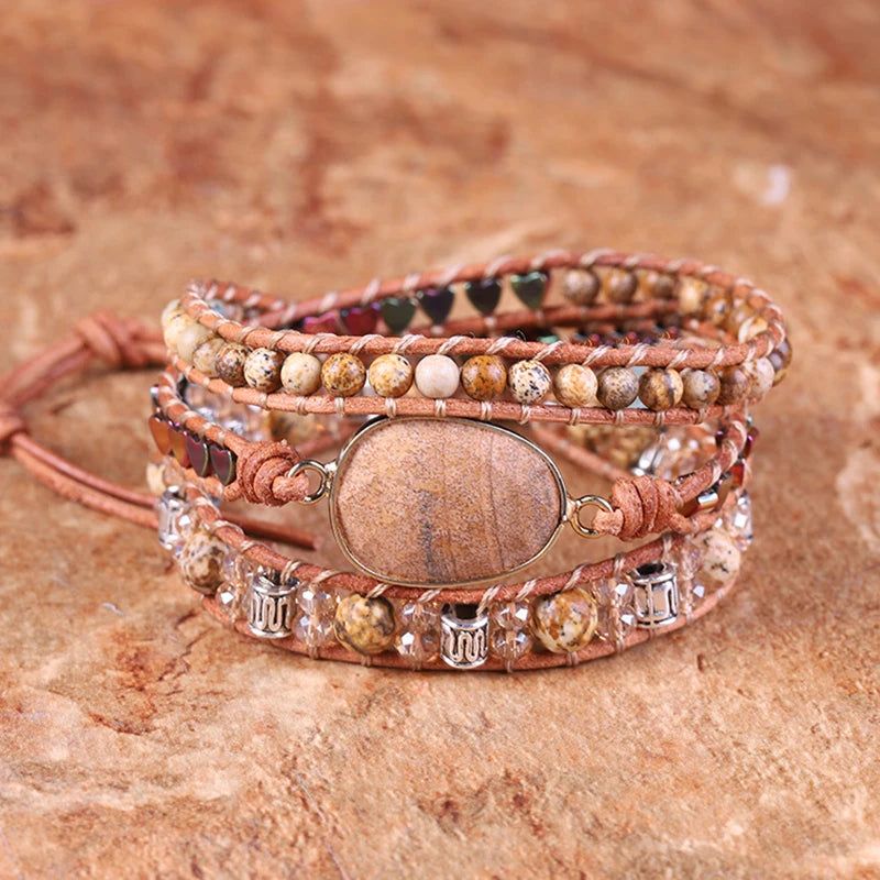 Bohemian Chic Leather Bracelets - DKLOR -  -  