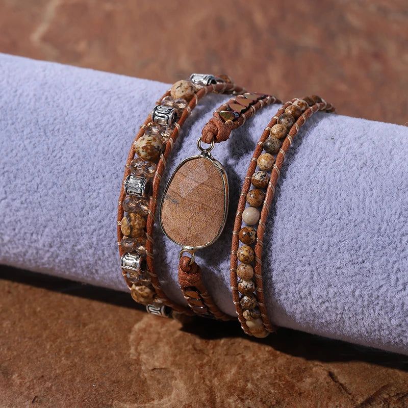 Bohemian Chic Leather Bracelets - DKLOR -  -  