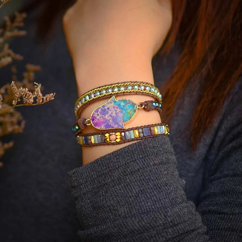 Bohemian Emperor Stones Bracelet - DKLOR -  -  