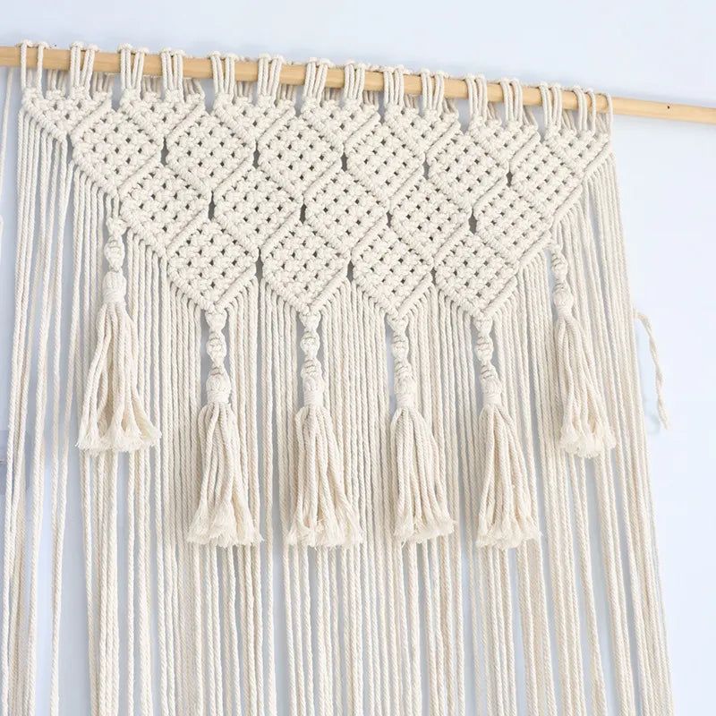 Bohemian Long Cotton Macramé - DKLOR -  -  