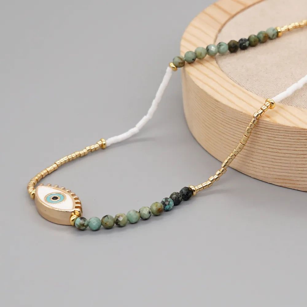 Boho Simple Beaded Necklace - DKLOR -  -  