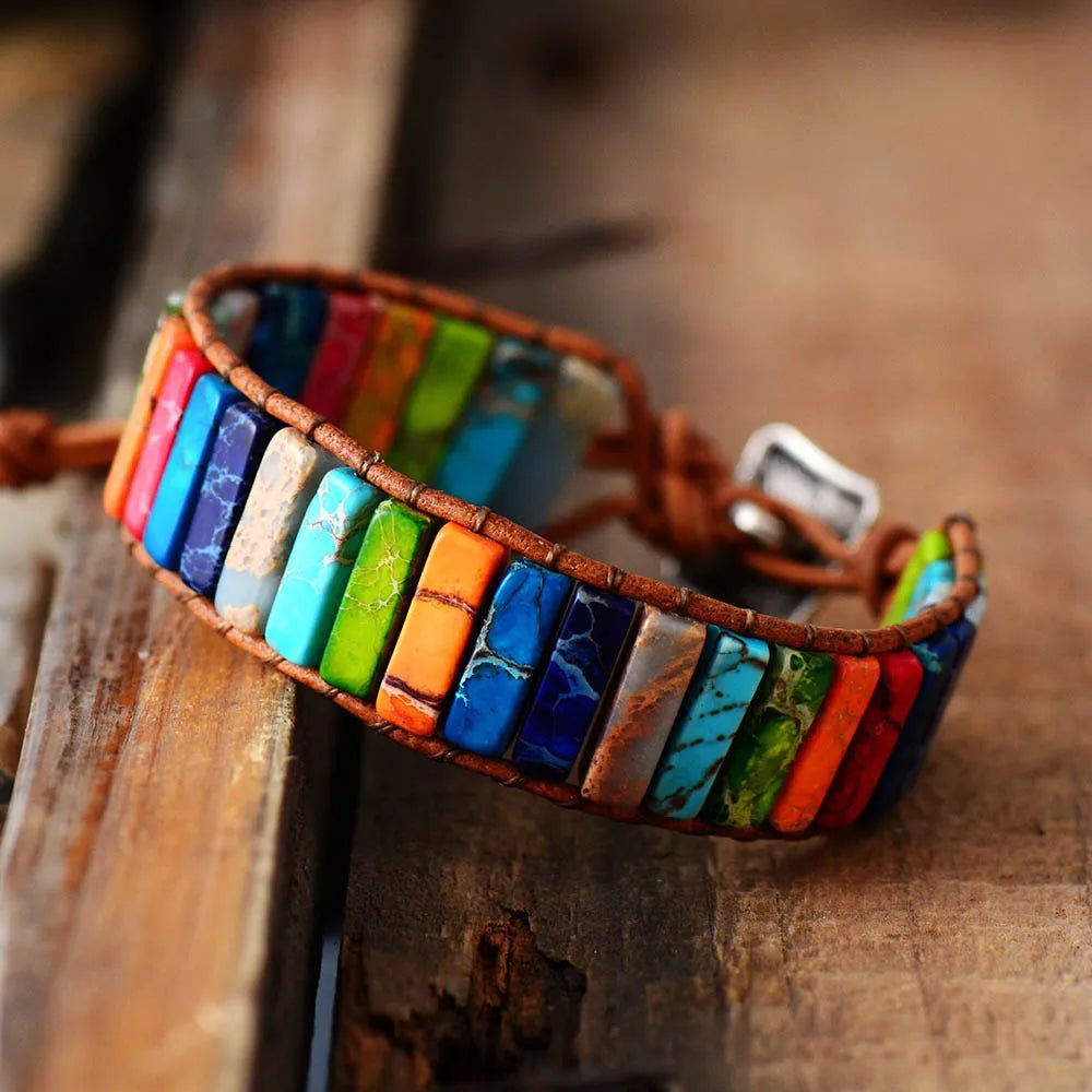 Chakra Multi Color Bracelet - DKLOR -  -  