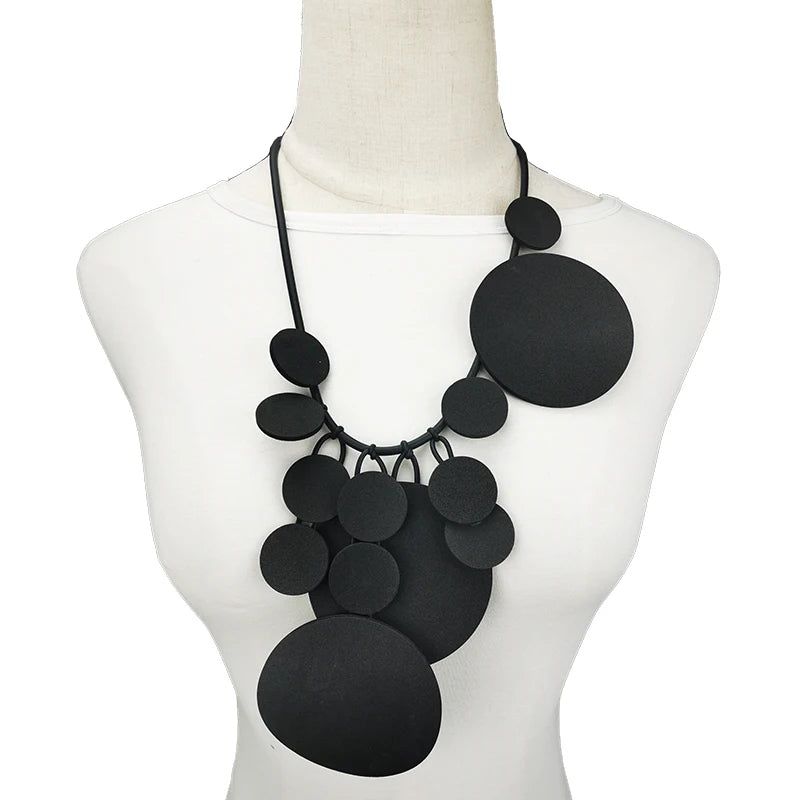 Circle Fusion Necklace - DKLOR -  -  