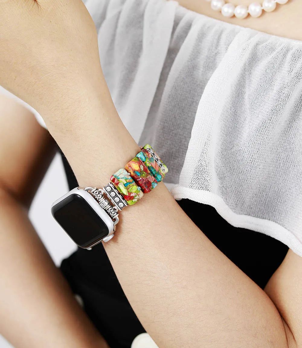 Colorful Flower Watch Strap - DKLOR -  -  