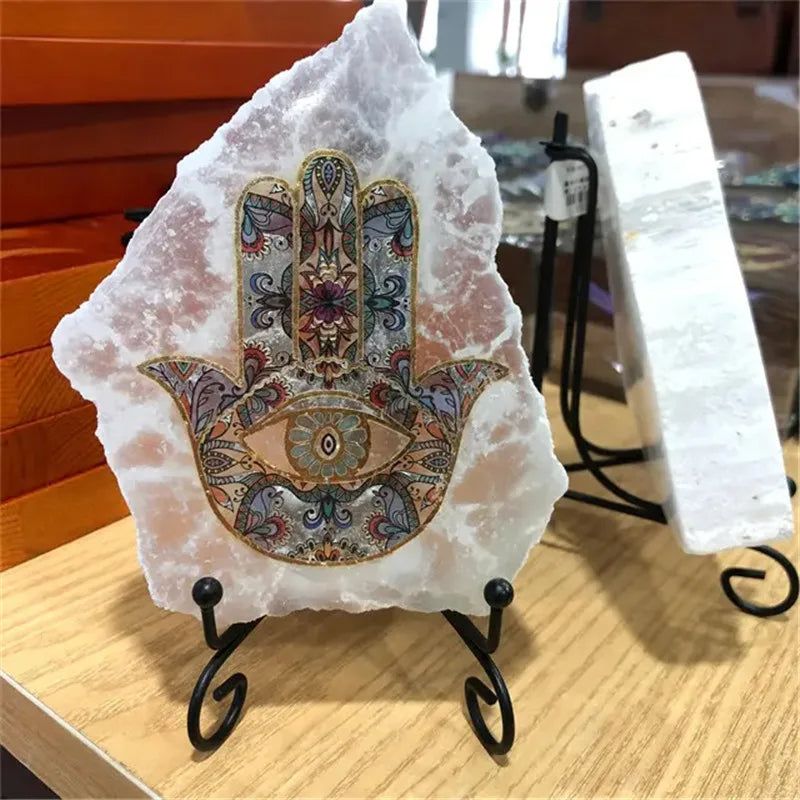 Crystal Hamsa Hand Decor - DKLOR -  -  