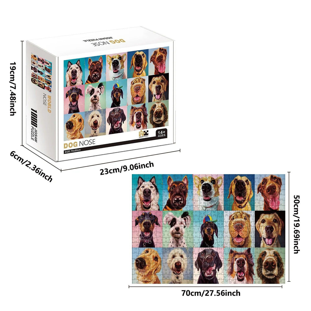 Doggi Dog Nose- Exslusive Puzzle Set - DKLOR -  -  