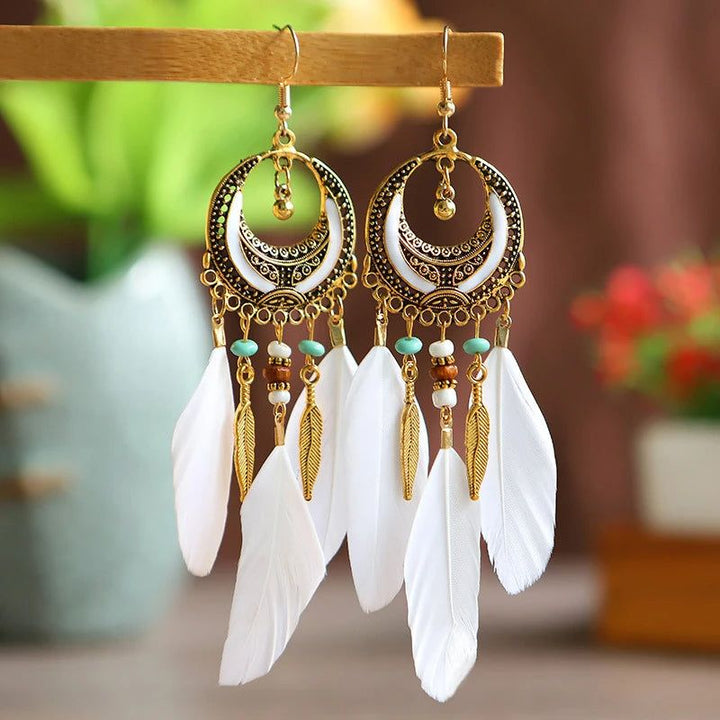 Dreamcatcher Delight Earrings - DKLOR -  -  