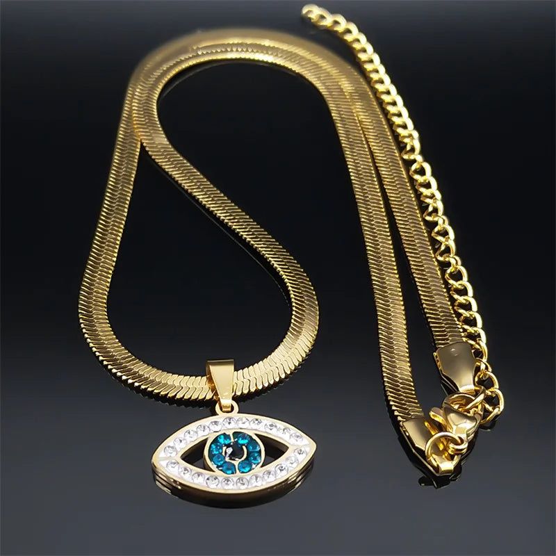 Enchanting Demon Eye Necklace - DKLOR -  -  