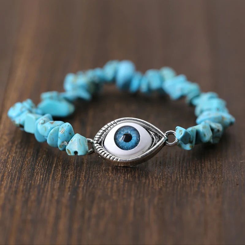 Eye of Turquoise Bracelet - DKLOR -  -  