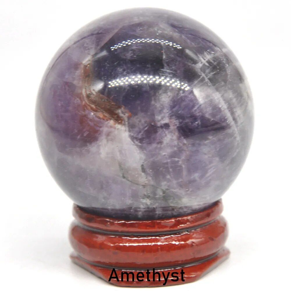 Gemstones Sphere Healing Crystals - DKLOR -  -  