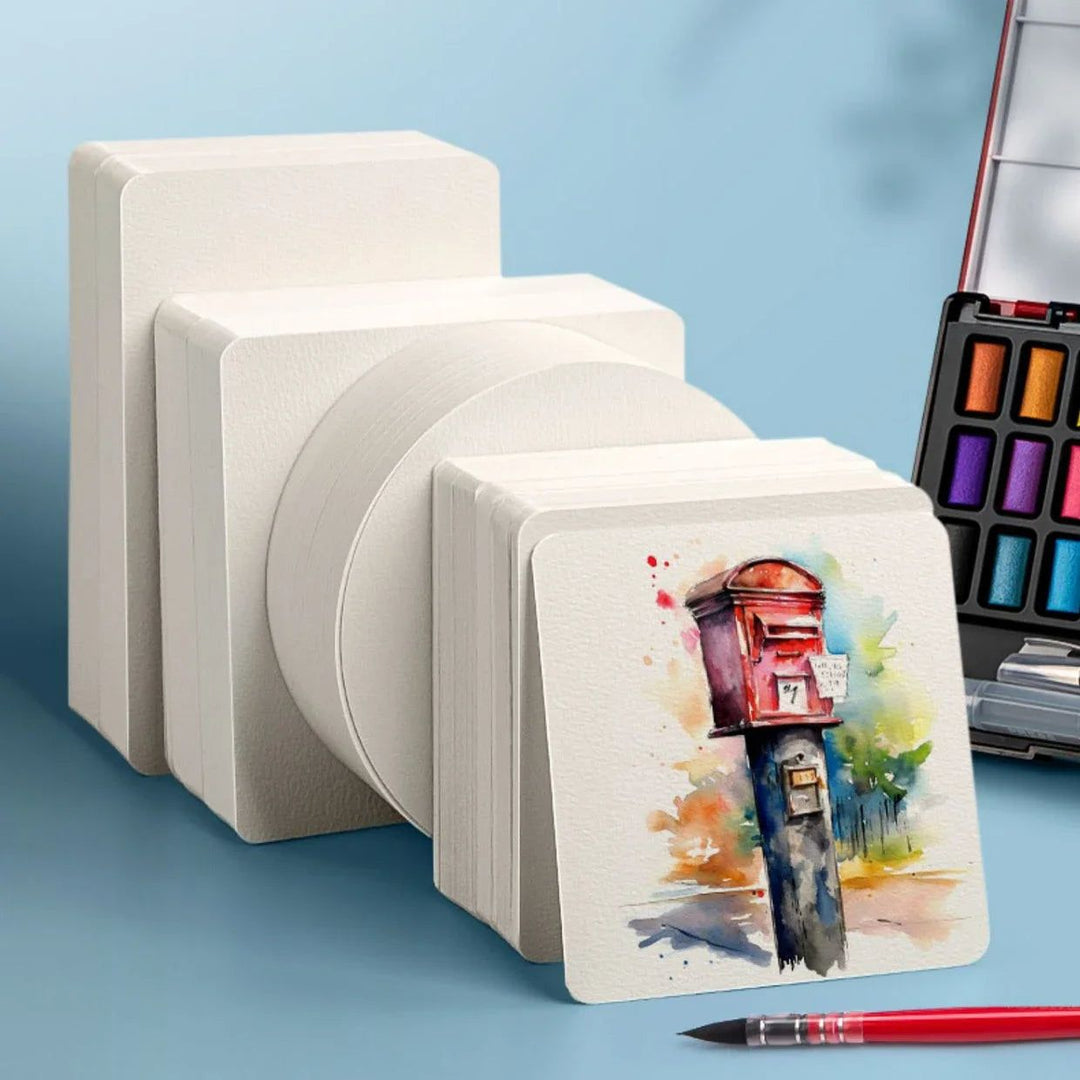 High-Quality Water Color Painting Paper Set - DKLOR -  -  