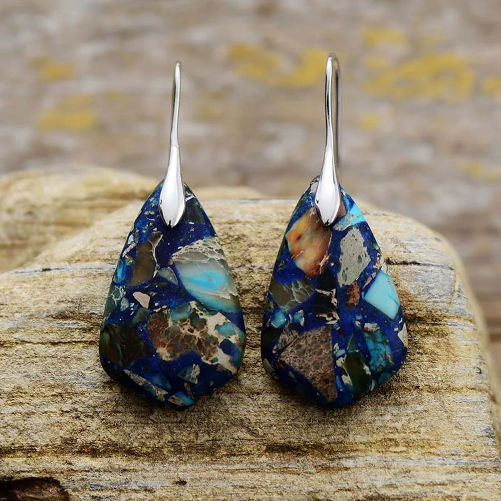 Lapis Luxe Earrings Collection - DKLOR -  -  