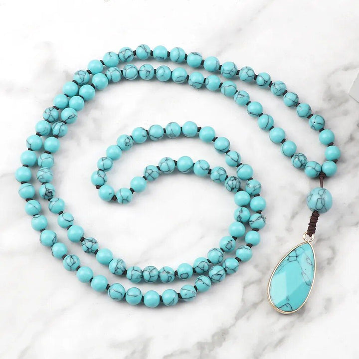 Malachite Natural Stone Necklace Collection - DKLOR -  -  