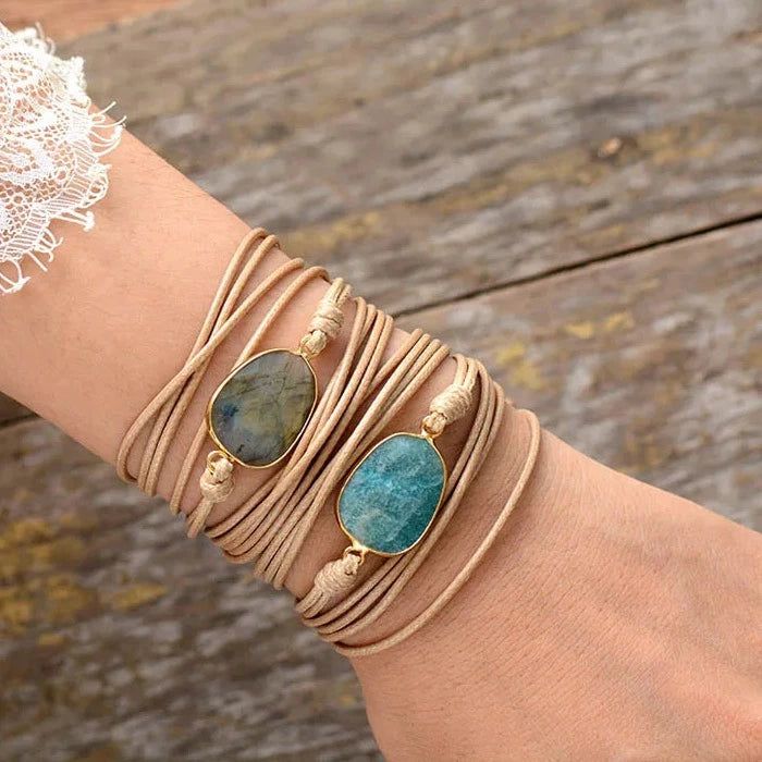 Natural Stones Boho Bracelet - DKLOR -  -  