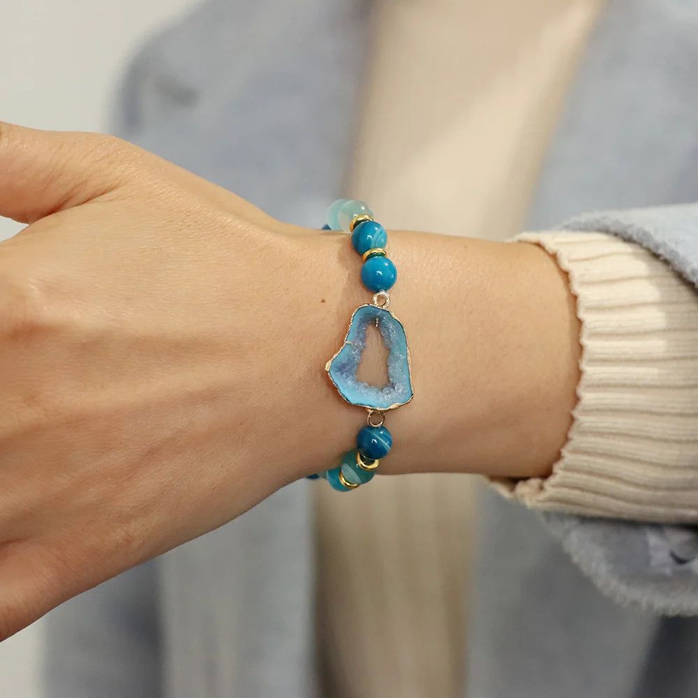 Oceanic Geode Bracelet - DKLOR -  -  