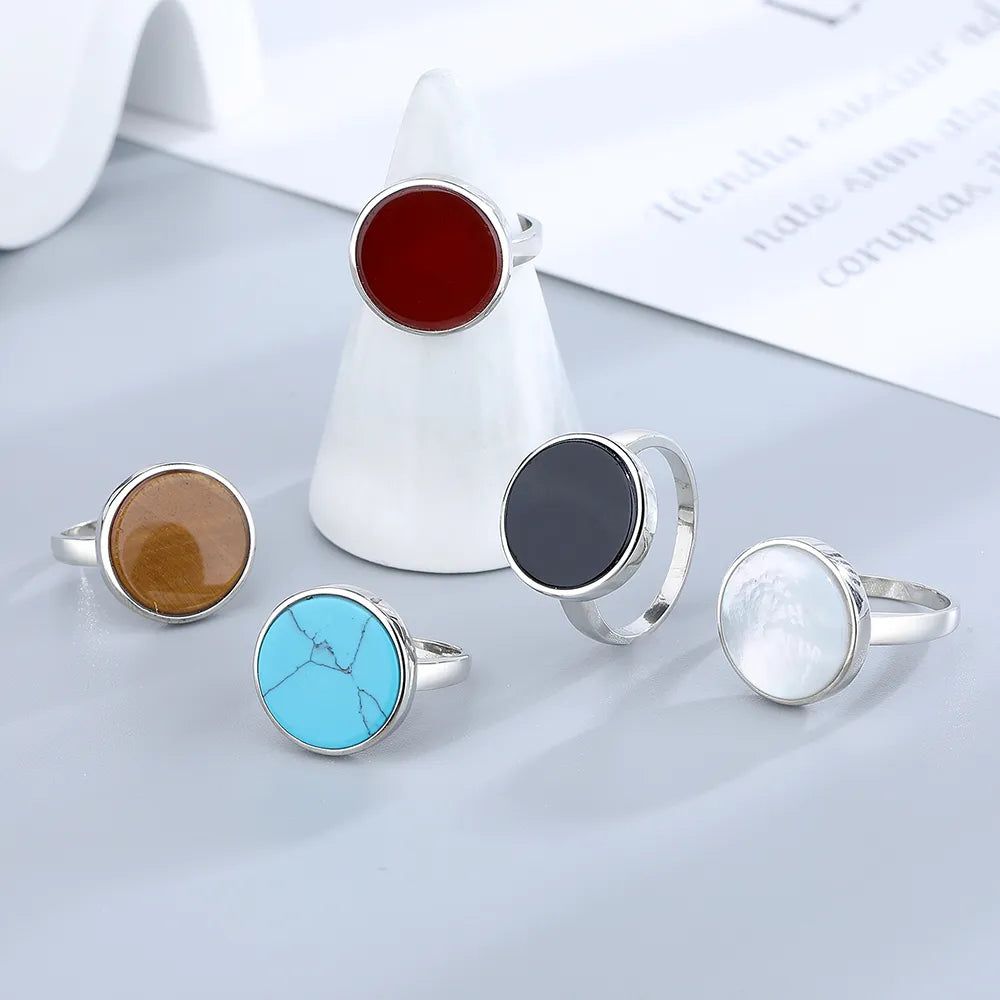 Round Brief Stone Ring Collection - DKLOR -  -  