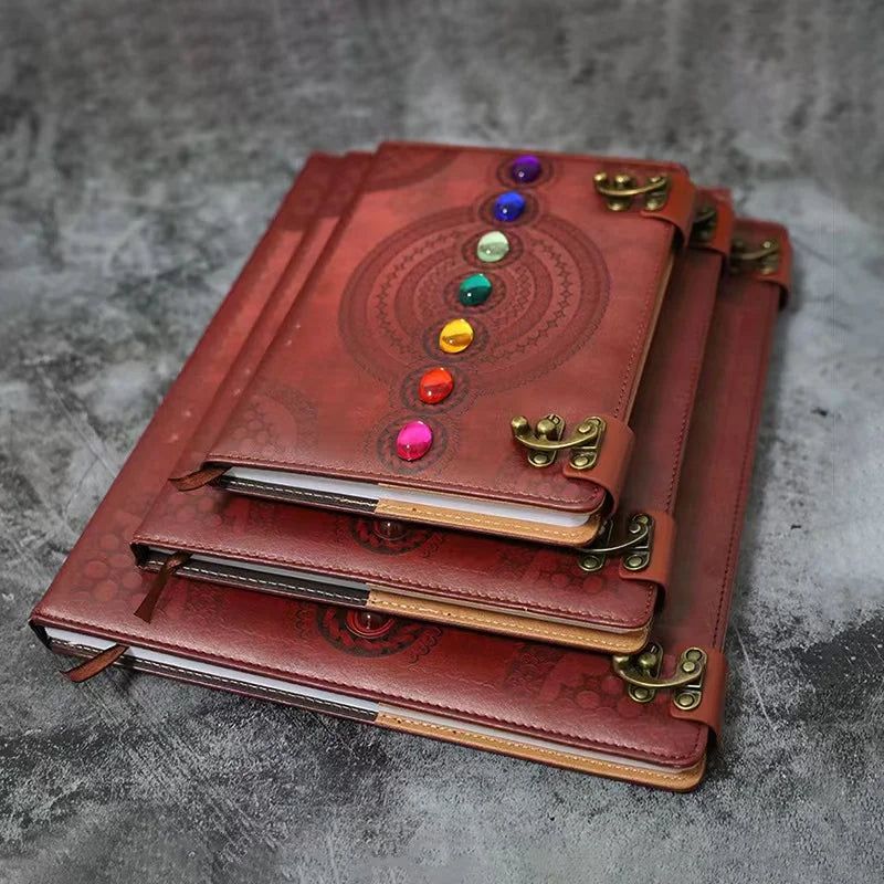 Seven Chakra Medieval Notebook - DKLOR -  -  