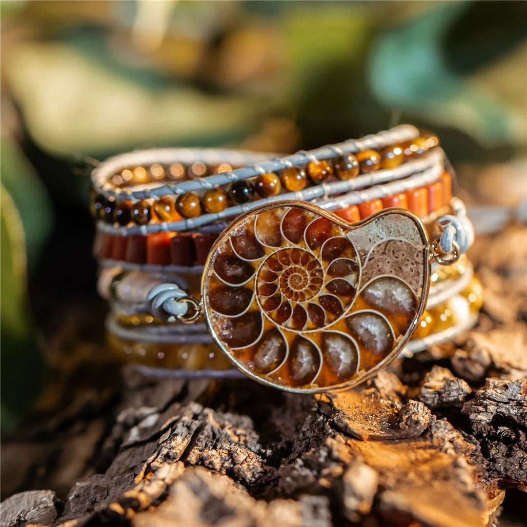 Shellstone Wrap Bracelet - DKLOR -  -  