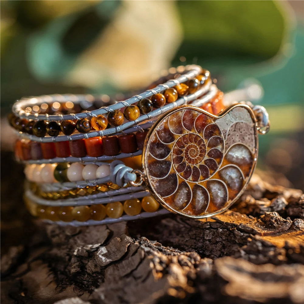 Shellstone Wrap Bracelet - DKLOR -  -  