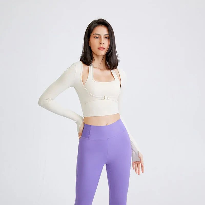 SleekFit 2-in-1 Crop Top Collection - DKLOR -  -  