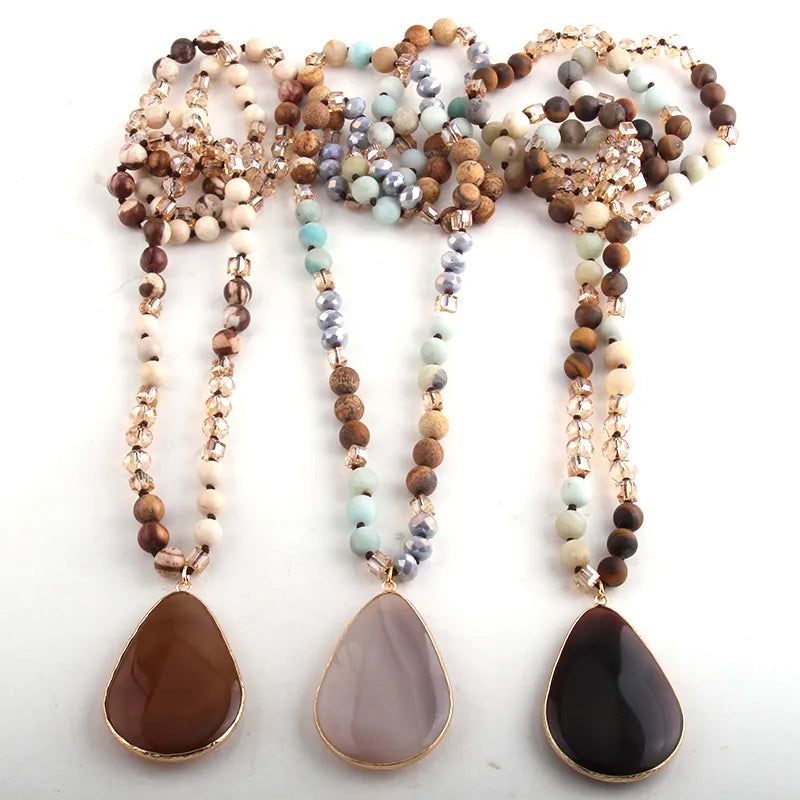 Tribal Knotted Necklaces Collection - DKLOR -  -  