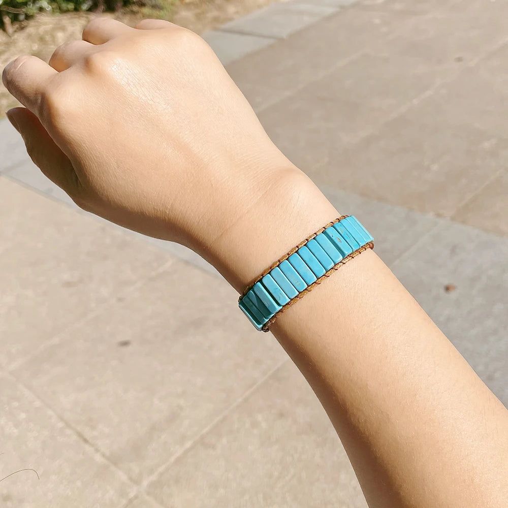 Turquoise Beads Bracelet - DKLOR -  -  