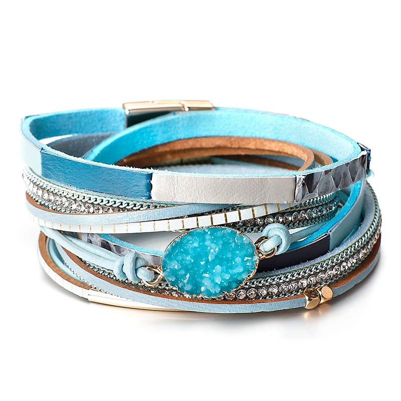 Turquoise Elegance Bracelet - DKLOR -  -  