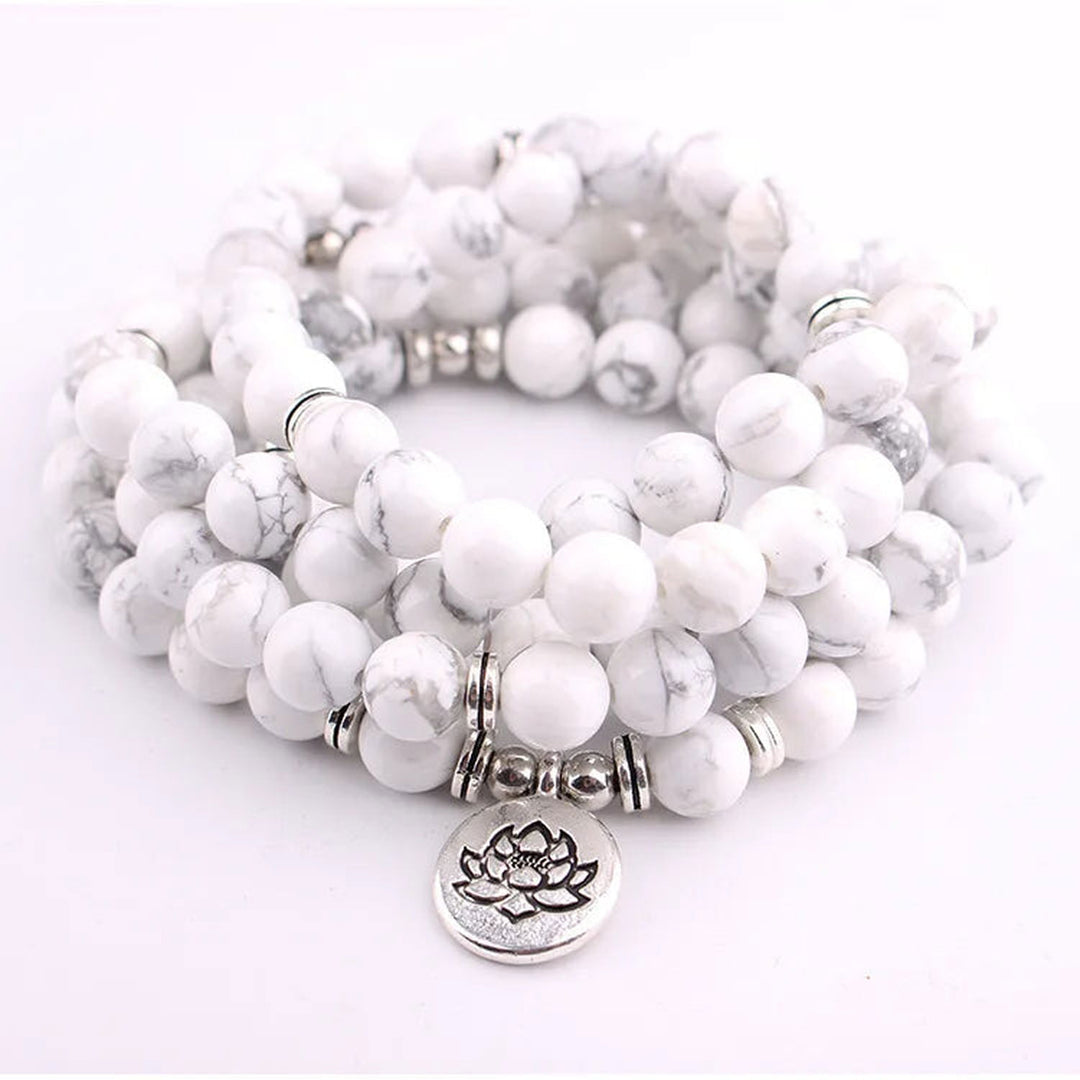 White Pine 108 Mala Yoga Beads Bracelet - DKLOR -  -  