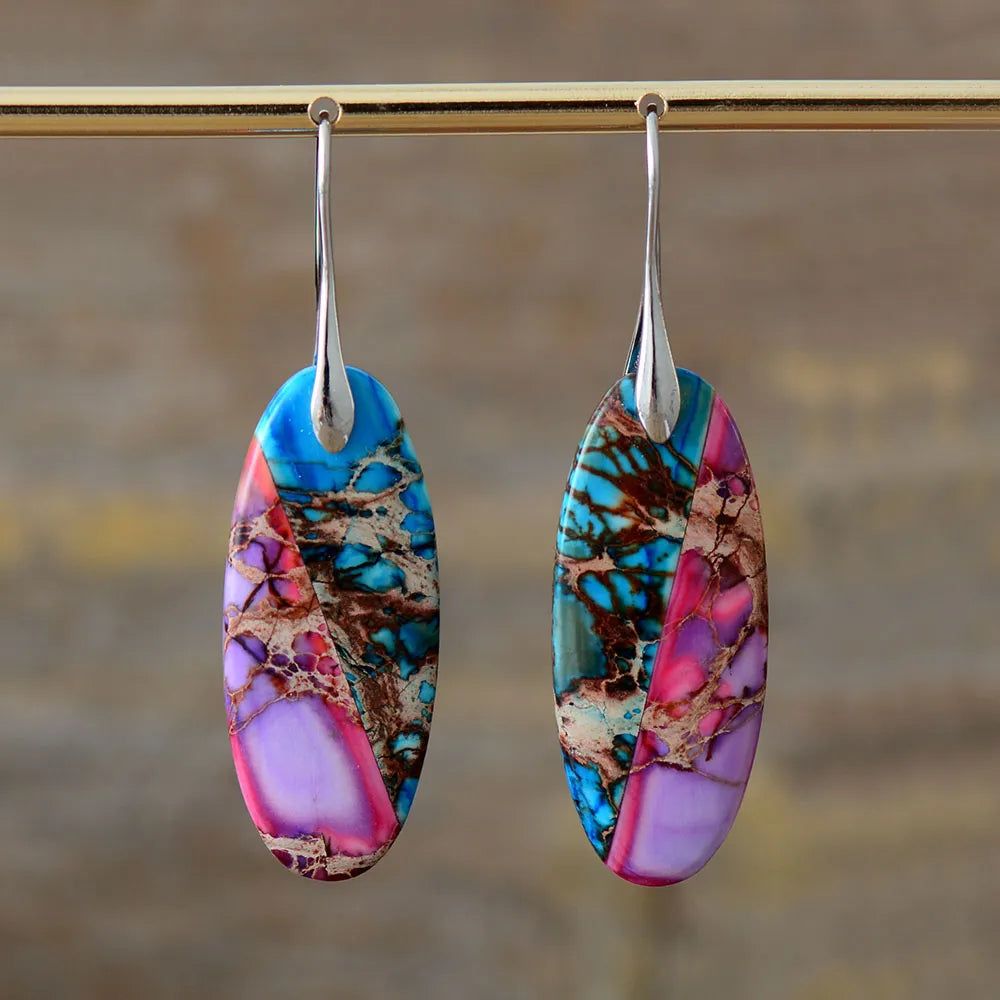 Winds Jaspers Earrings Collection - DKLOR -  -  