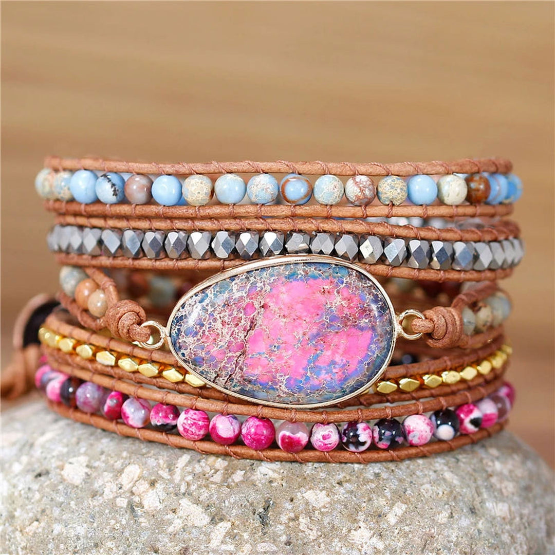 YueTong Yoga Gemstone Bracelet Collection - DKLOR -  -  