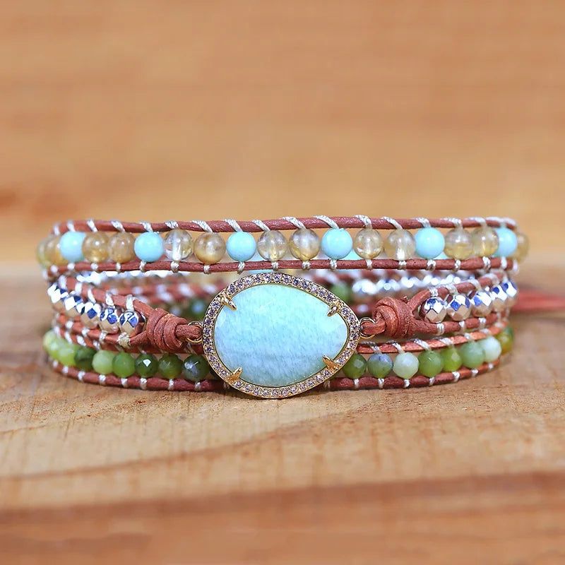 ZenAura Amazonite Bracelet - DKLOR -  -  